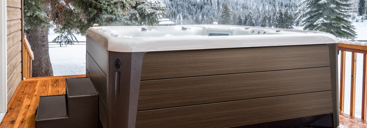 Winter Saltwater Hot Tub Maintenance