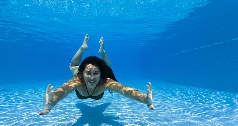 UV sanitation for swimming pools